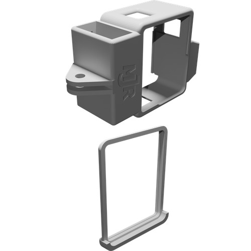 Custodia per gopro hero - hero, mic