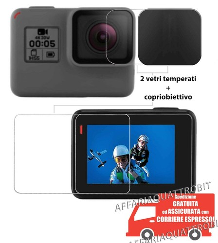 Vetro temperato gopro hero 6 - gopro,