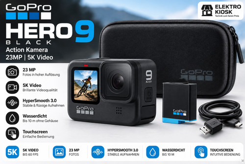 Gopro hero9 black - black, action