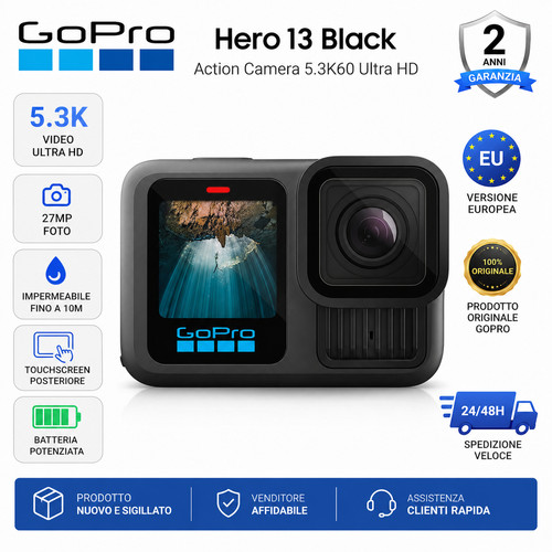 Gopro hero13 black action - hero13,